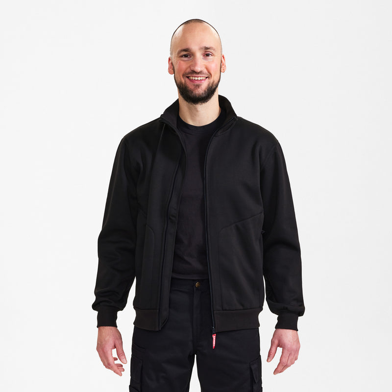 Laden Sie das Bild in Galerie -Viewer, Extend Sweat-Jacke mit hohem Kragen 8024-233
