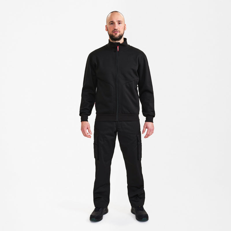 Laden Sie das Bild in Galerie -Viewer, Extend Sweat-Jacke mit hohem Kragen 8024-233
