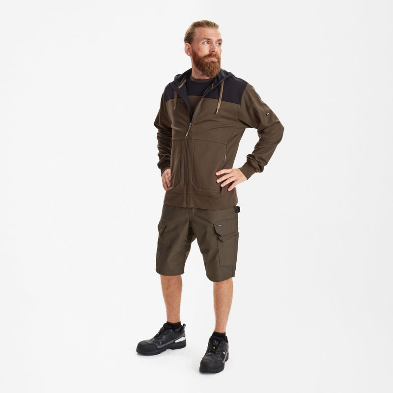 Laden Sie das Bild in Galerie -Viewer, Entire sweatcardigan mit kapuze 8329-247
