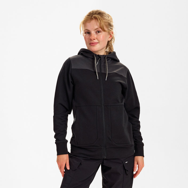 Laden Sie das Bild in Galerie -Viewer, Entire Damen Sweatcardigan mit Kapuze 8334-247
