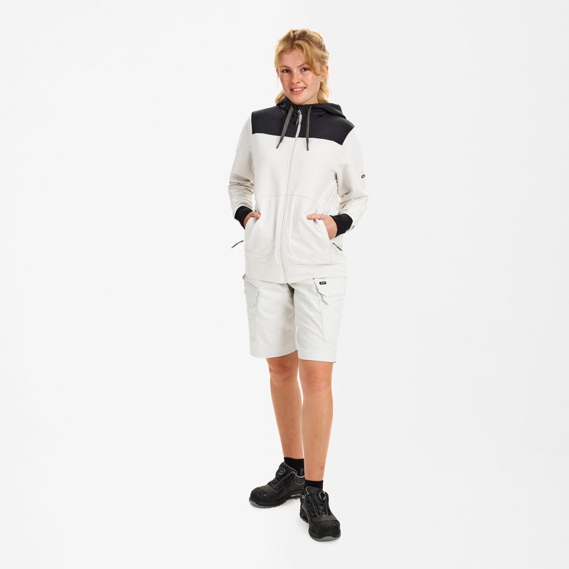 Laden Sie das Bild in Galerie -Viewer, Entire Damen Sweatcardigan mit Kapuze 8334-247

