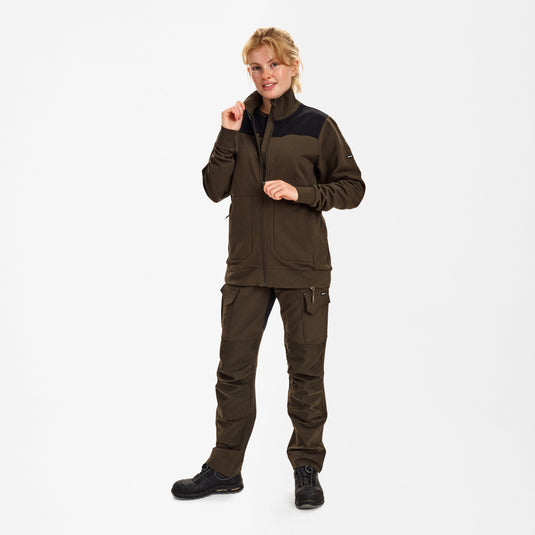 Entire Damen Sweatcardigan mit Kragen 8335-247