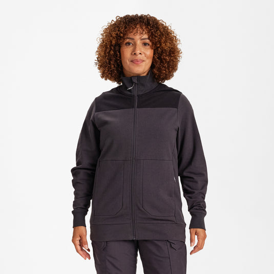 Entire Damen Sweatcardigan mit Kragen 8335-247