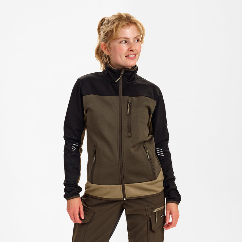 Laden Sie das Bild in Galerie -Viewer, Entire Damen Midlayer-Cardigan 8336-238
