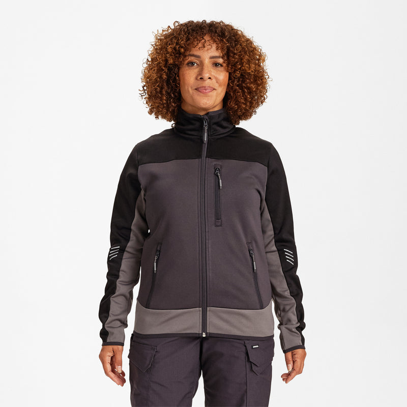 Laden Sie das Bild in Galerie -Viewer, Entire Damen Midlayer-Cardigan 8336-238
