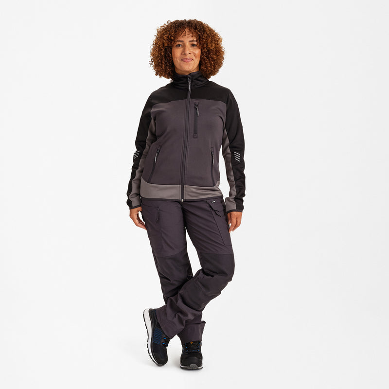 Laden Sie das Bild in Galerie -Viewer, Entire Damen Midlayer-Cardigan 8336-238
