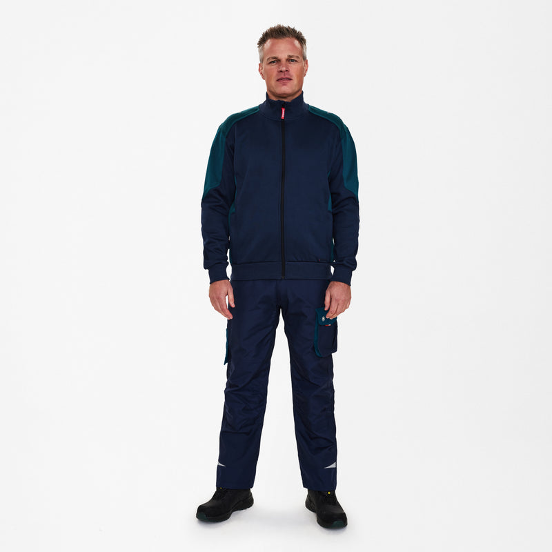 Laden Sie das Bild in Galerie -Viewer, Galaxy Sweatcardigan mit Kragen 8830-233
