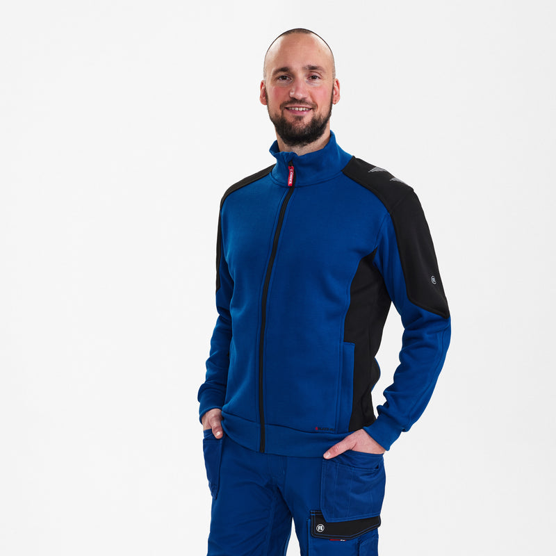 Laden Sie das Bild in Galerie -Viewer, Galaxy Sweatcardigan mit Kragen 8830-233
