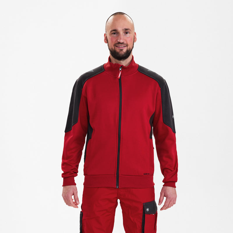 Laden Sie das Bild in Galerie -Viewer, Galaxy Sweatcardigan mit Kragen 8830-233
