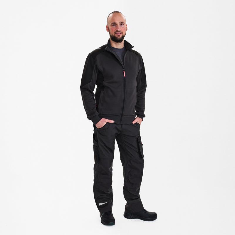Laden Sie das Bild in Galerie -Viewer, Galaxy Sweatcardigan mit Kragen 8830-233

