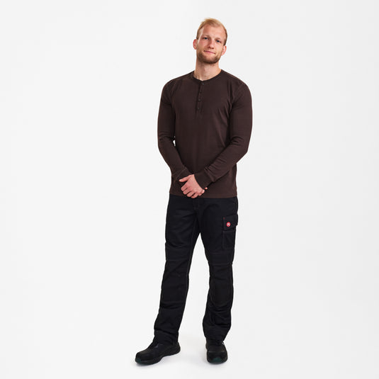 Extend Grandad langarm-Shirt 9257-565