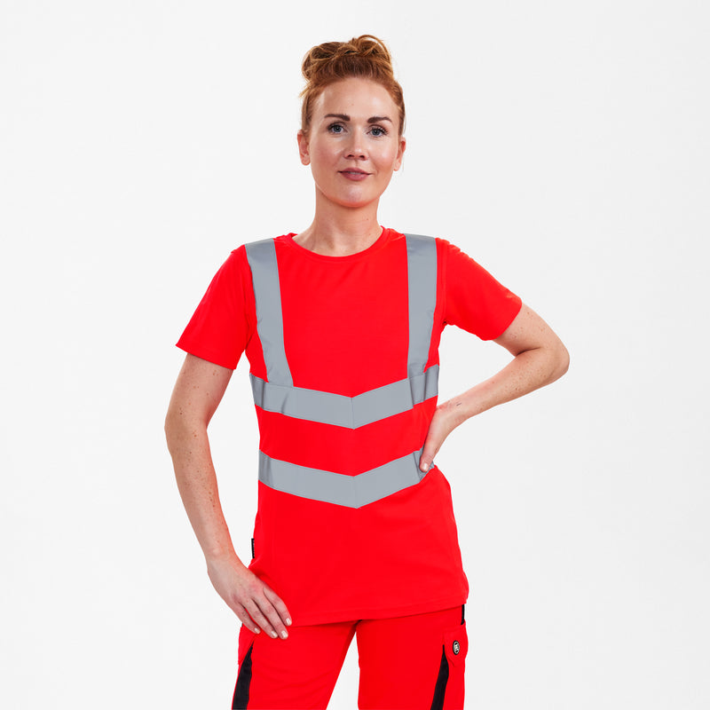 Laden Sie das Bild in Galerie -Viewer, Safety Damen T-Shirt 9542-182
