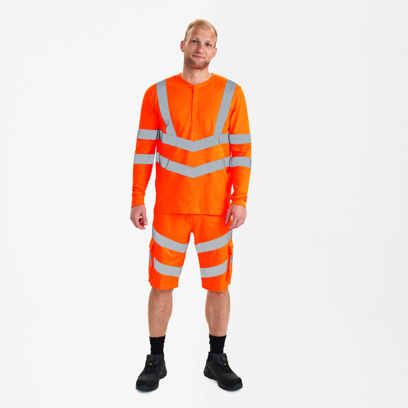 Laden Sie das Bild in Galerie -Viewer, Safety Grandad langarm-Shirt 9548-182
