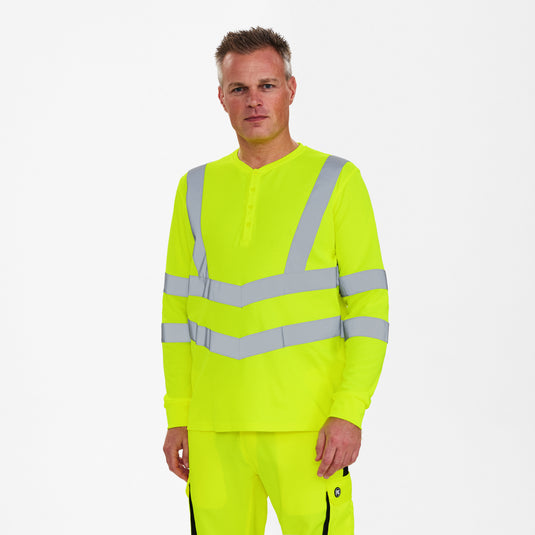 Safety Grandad langarm-Shirt 9548-182