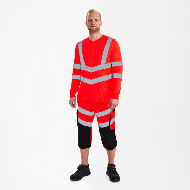 Laden Sie das Bild in Galerie -Viewer, Safety Grandad langarm-Shirt 9548-182
