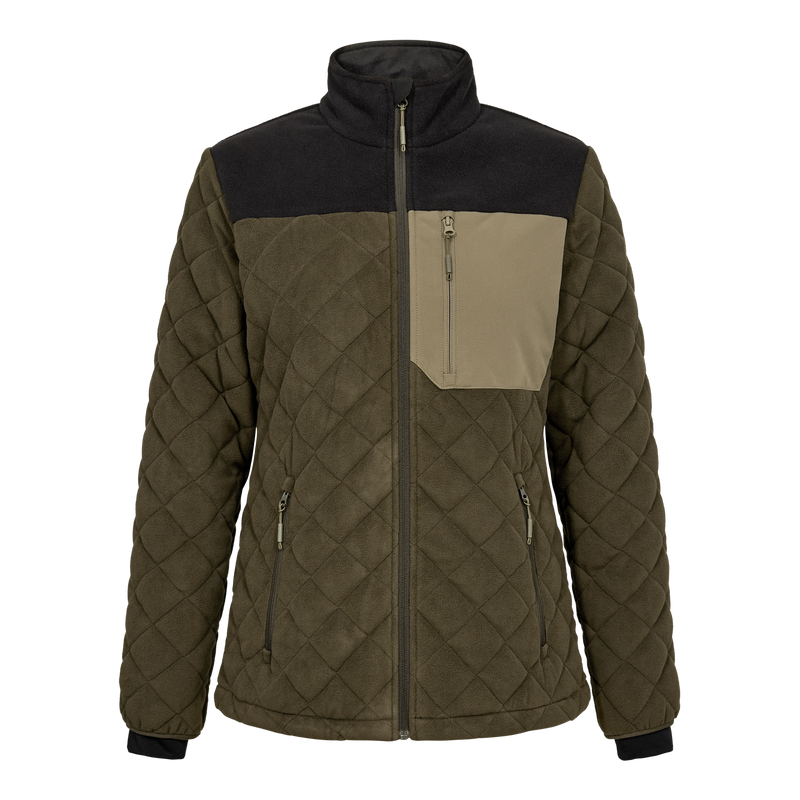 Laden Sie das Bild in Galerie -Viewer, Entire Damen Gestepptes-Fleecejacke 1336-143
