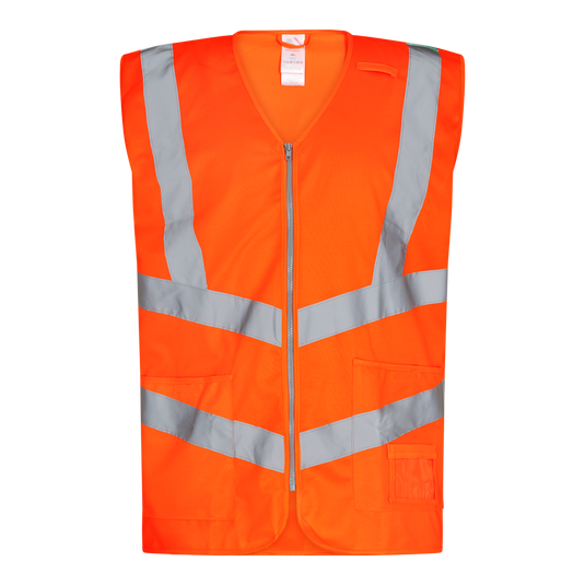 Safety Weste mit Reißverschluss 5030-240