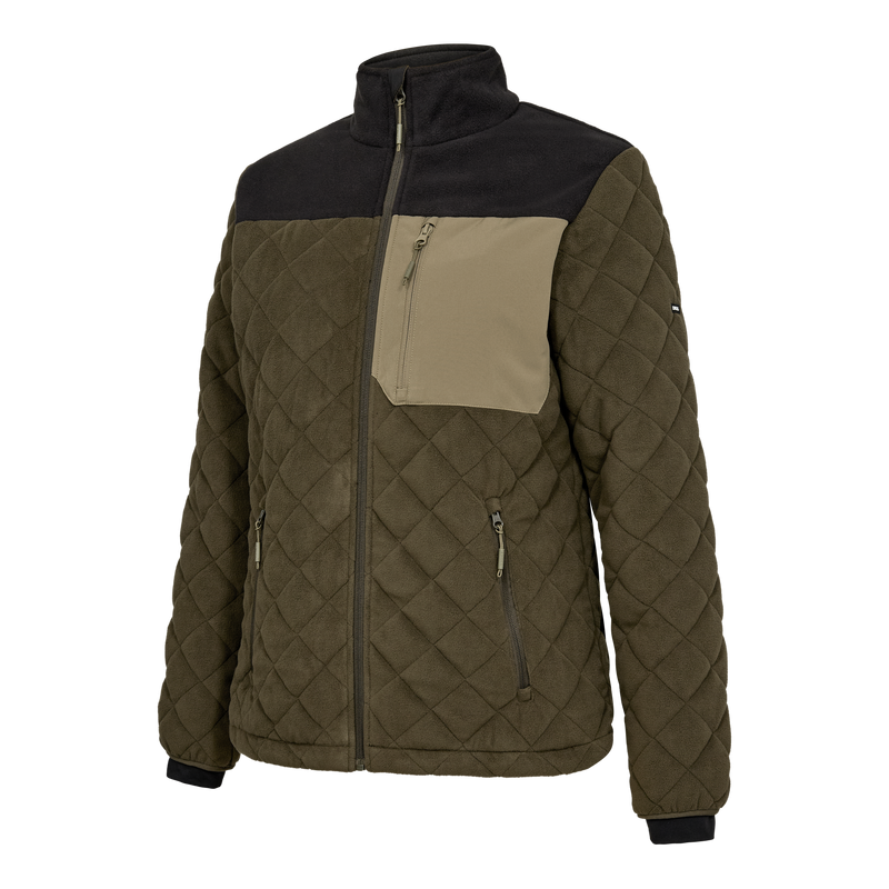 Laden Sie das Bild in Galerie -Viewer, Entire Damen Gestepptes-Fleecejacke 1336-143
