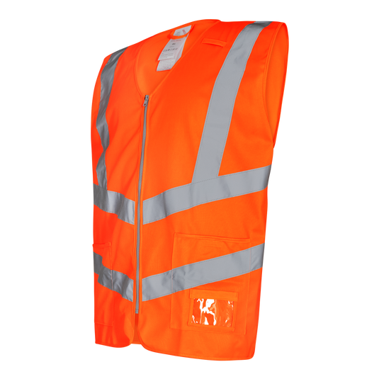 Safety Weste mit Reißverschluss 5030-240