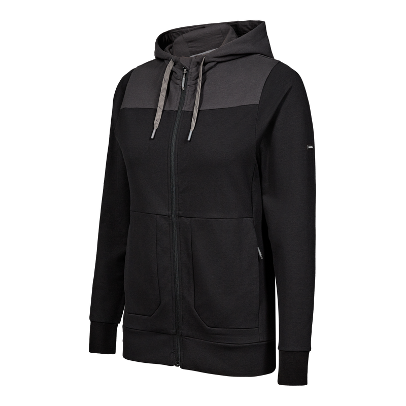 Laden Sie das Bild in Galerie -Viewer, Entire Damen Sweatcardigan mit Kapuze 8334-247
