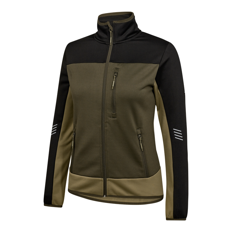 Laden Sie das Bild in Galerie -Viewer, Entire Damen Midlayer-Cardigan 8336-238
