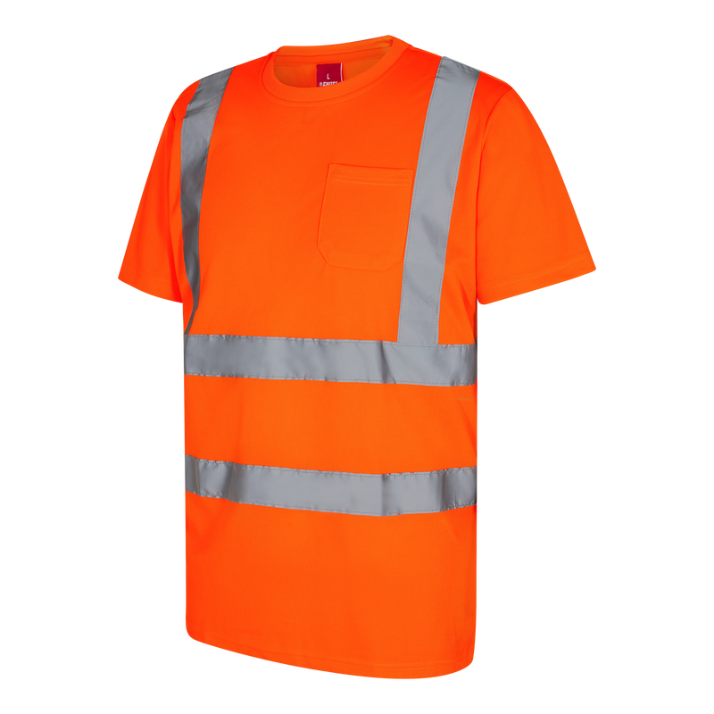 Laden Sie das Bild in Galerie -Viewer, Safety T-Shirt mit Brusttasche 9541-151
