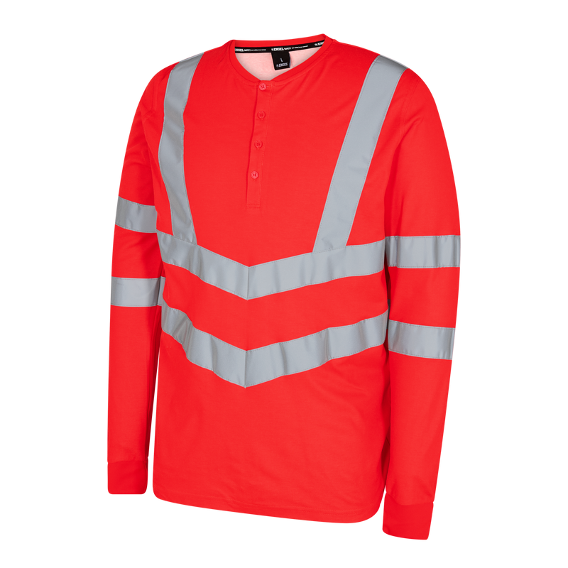 Laden Sie das Bild in Galerie -Viewer, Safety Grandad langarm-Shirt 9548-182
