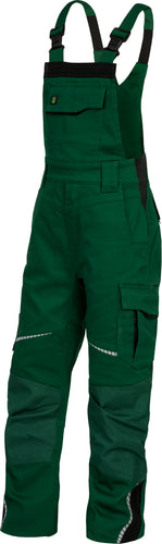 Flexline Kinder Latzhose grün/schwarz