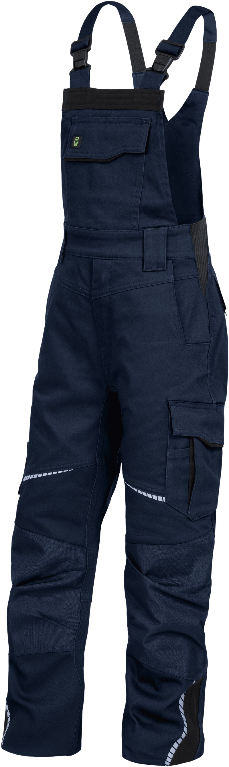 Laden Sie das Bild in Galerie -Viewer, Flexline Kinder Latzhose marine/schwarz
