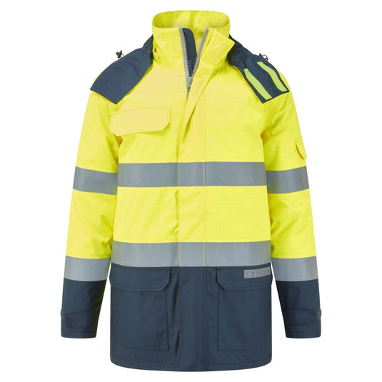 Bizflame Rain+ Hi-Vis Multi-Norm Kontrast FR Winterjacke FR617
