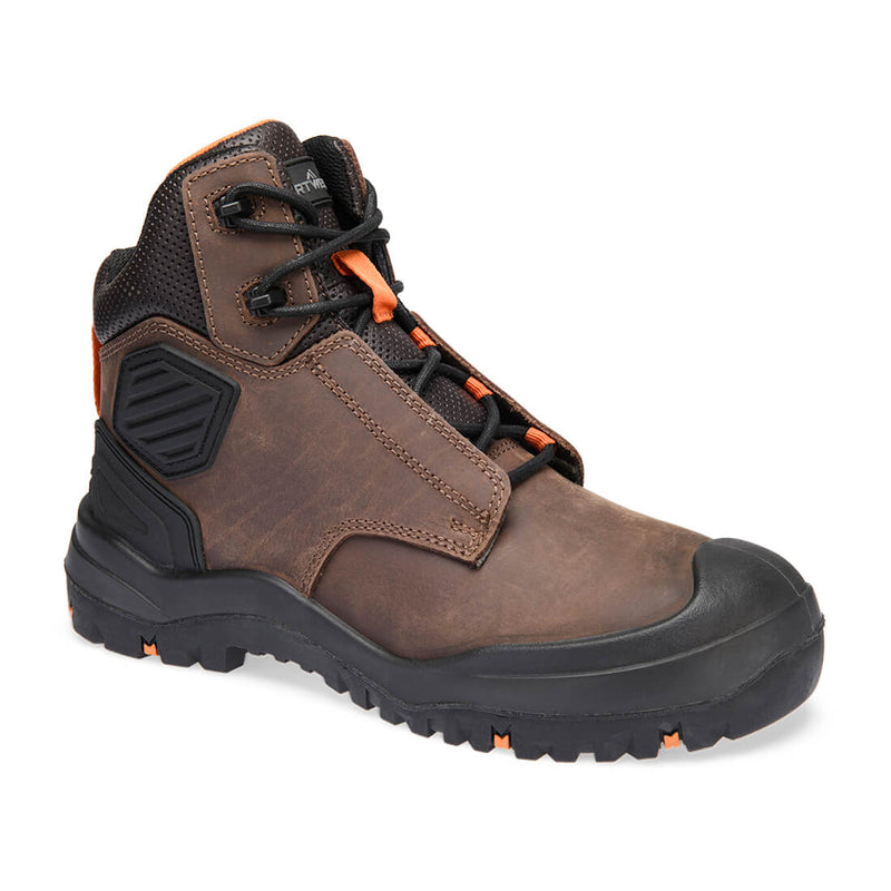 Laden Sie das Bild in Galerie -Viewer, Stahl Leder Stiefelette S3 SC HRO HI CI LG SR FT30
