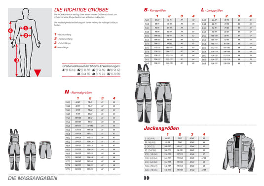 Bundhose IRON Men - Schwarz