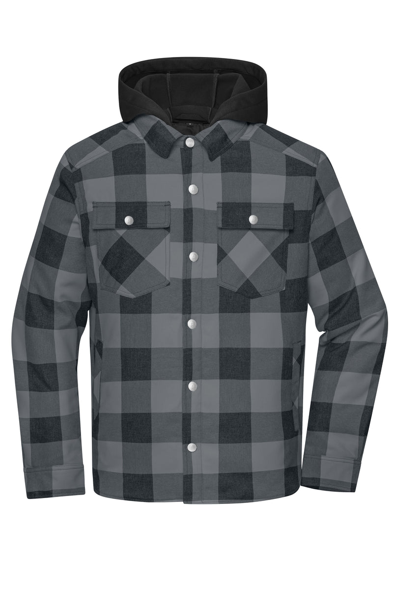 Laden Sie das Bild in Galerie -Viewer, Workwear Check Shirt Jacket
