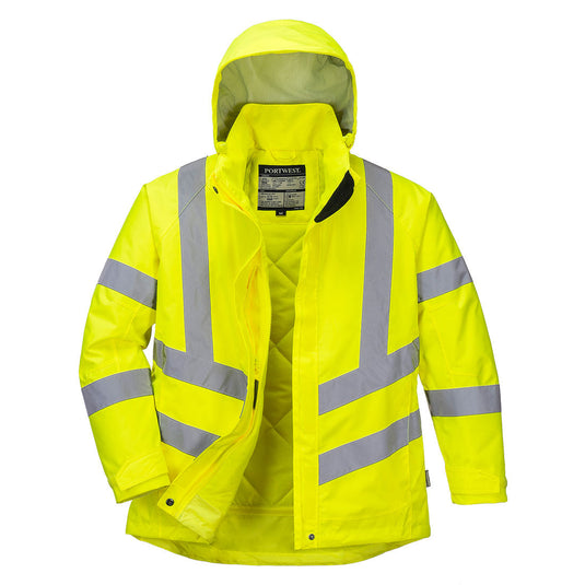 Damen Warnschutz Winterjacke - LW74