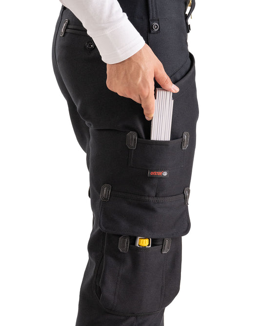 Oyster Lars Herren-Zunfthose Ohne Schlag – Klassisch In Schwarz, Made In Litauen