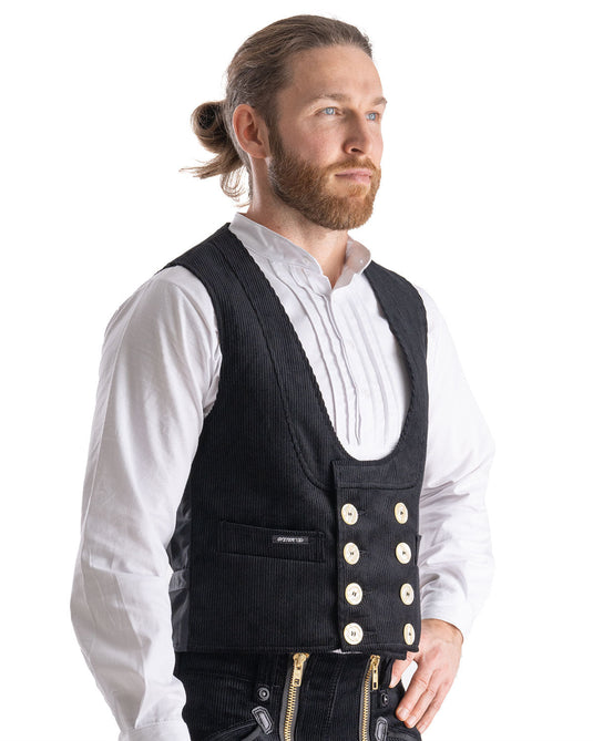 Oyster Norion Herren Zunftweste kurzer Rücken