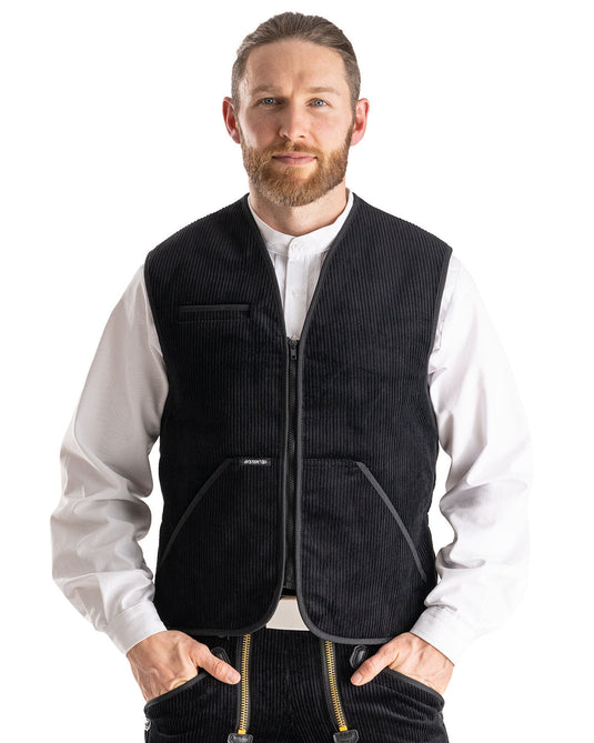 Oyster Munich Herren Winterweste - Webpelz