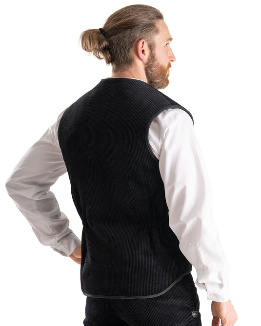 Oyster Munich Herren Winterweste - Webpelz