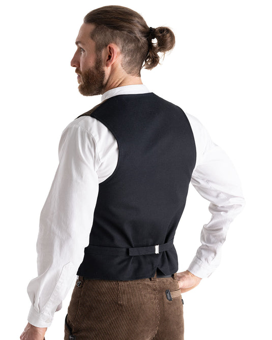 Orgnatur Laris Herren Zunftweste kurzer Rücken