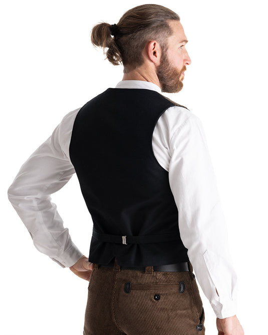 Orgnatur Laris Herren Zunftweste kurzer Rücken