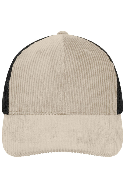 6 Panel Corduroy-Mesh Cap Organic Cotton