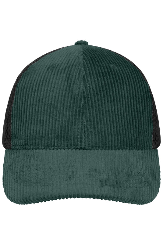 6 Panel Corduroy-Mesh Cap Organic Cotton