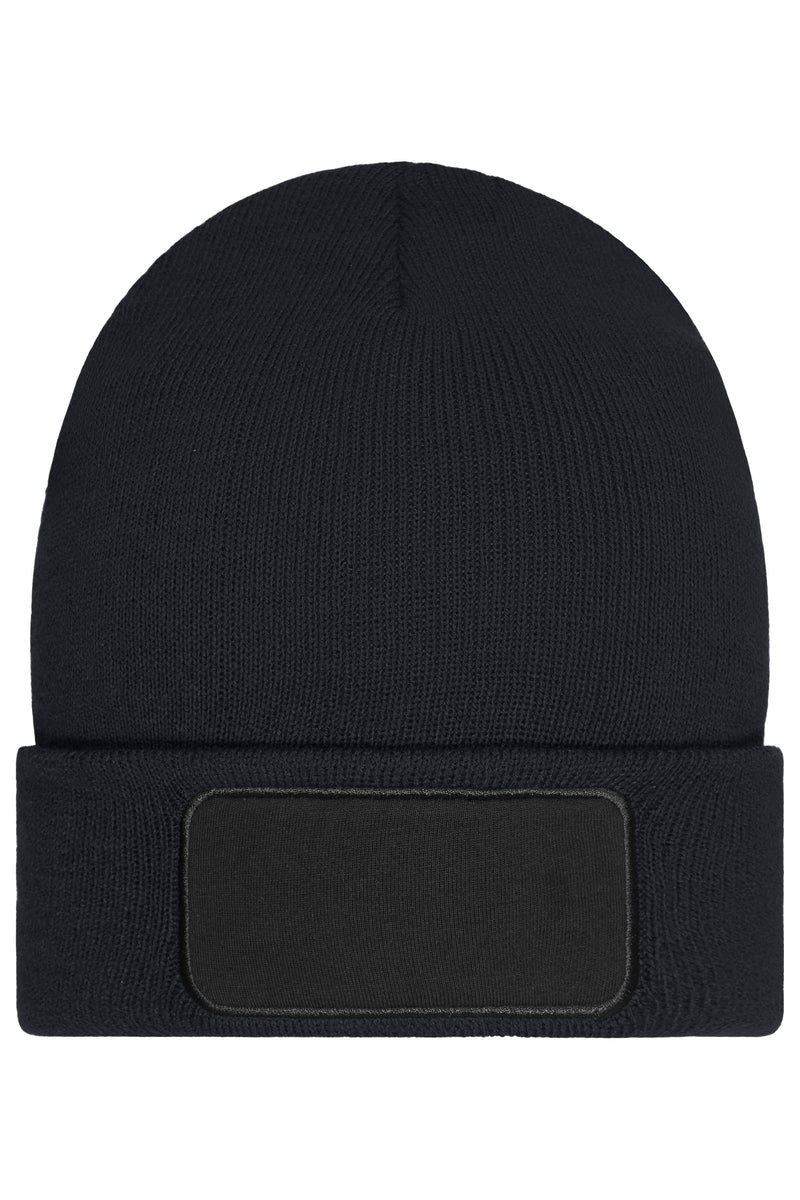 Laden Sie das Bild in Galerie -Viewer, Beanie with Patch (10cm x 5 cm) - Thinsulate
