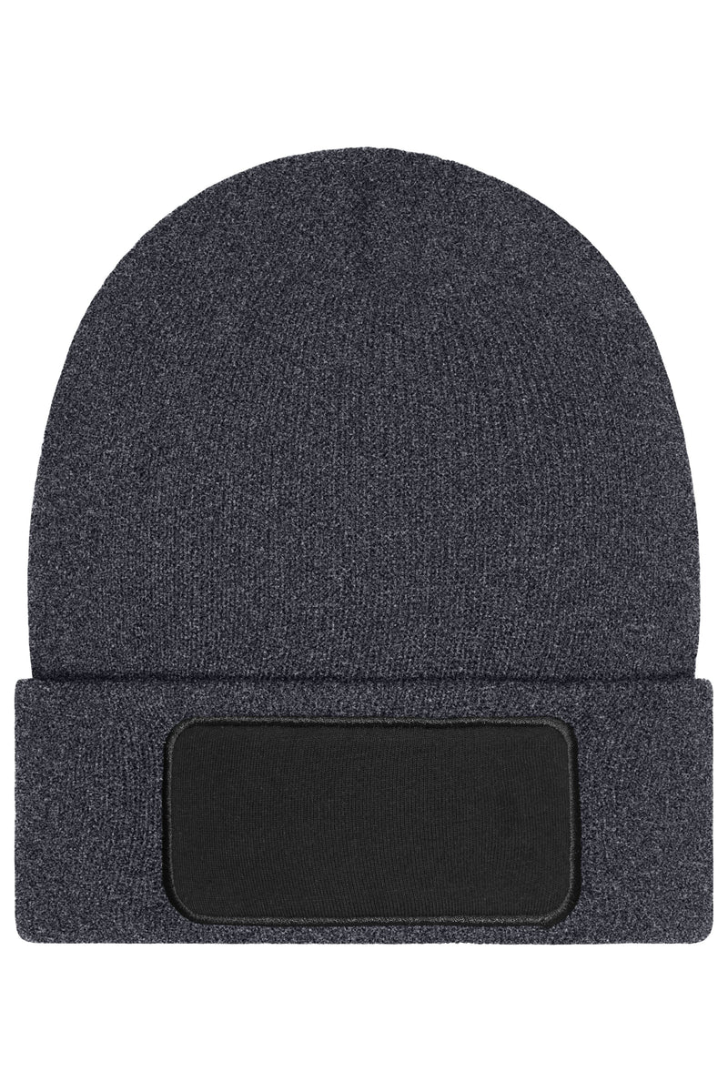 Laden Sie das Bild in Galerie -Viewer, Beanie with Patch (10cm x 5 cm) - Thinsulate
