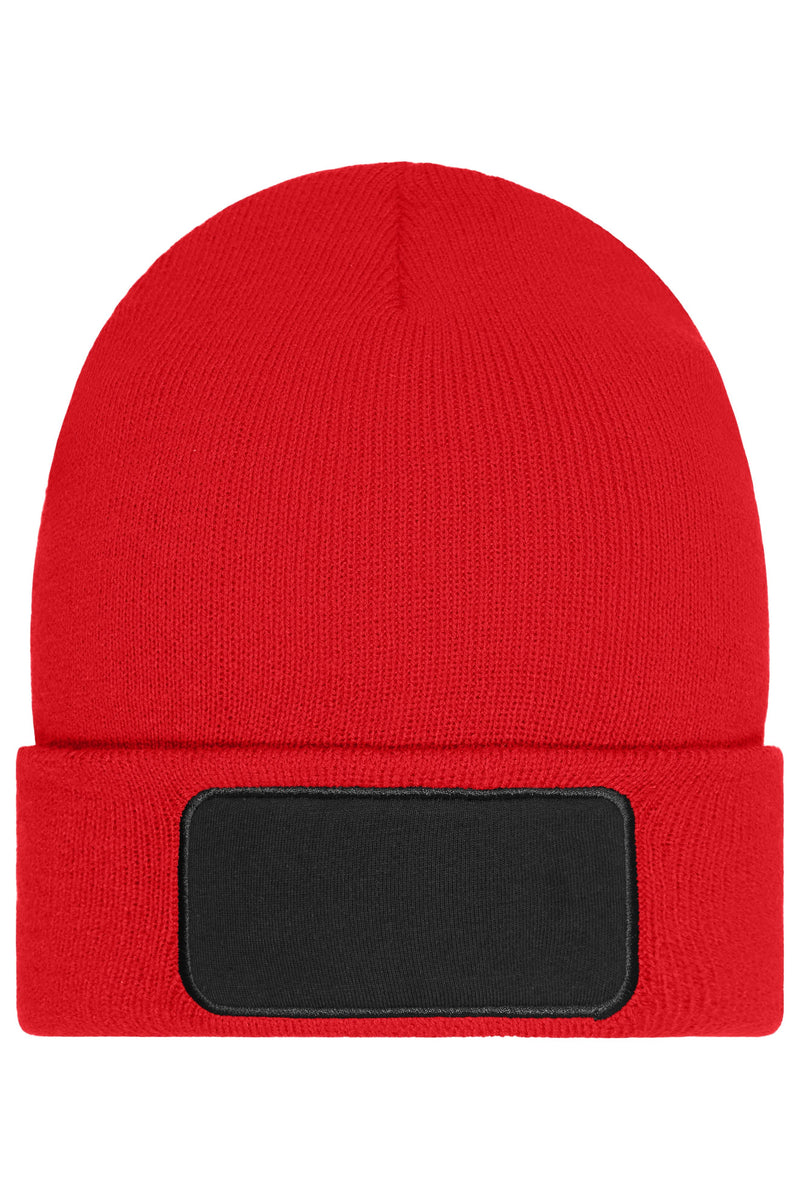 Laden Sie das Bild in Galerie -Viewer, Beanie with Patch (10cm x 5 cm) - Thinsulate
