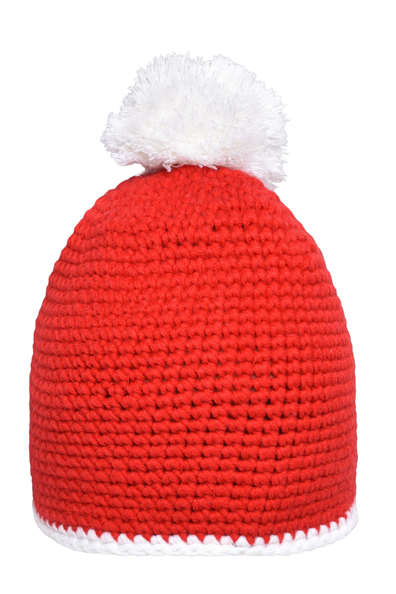 Laden Sie das Bild in Galerie -Viewer, Pompon Hat with Contrast Stripe
