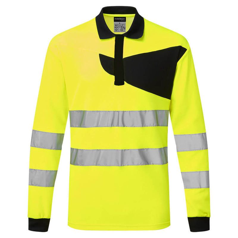 Laden Sie das Bild in Galerie -Viewer, PW2 Warnschutz Polo Shirt langarm - PW220
