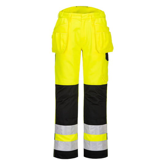 PW2 warnschutz-bundhose mit holstertaschen - PW242
