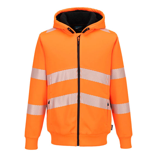PW321 Hi-Vis Winter Hoodie mit Reißverschluss PW321