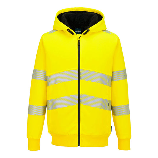 PW321 Hi-Vis Winter Hoodie mit Reißverschluss PW321